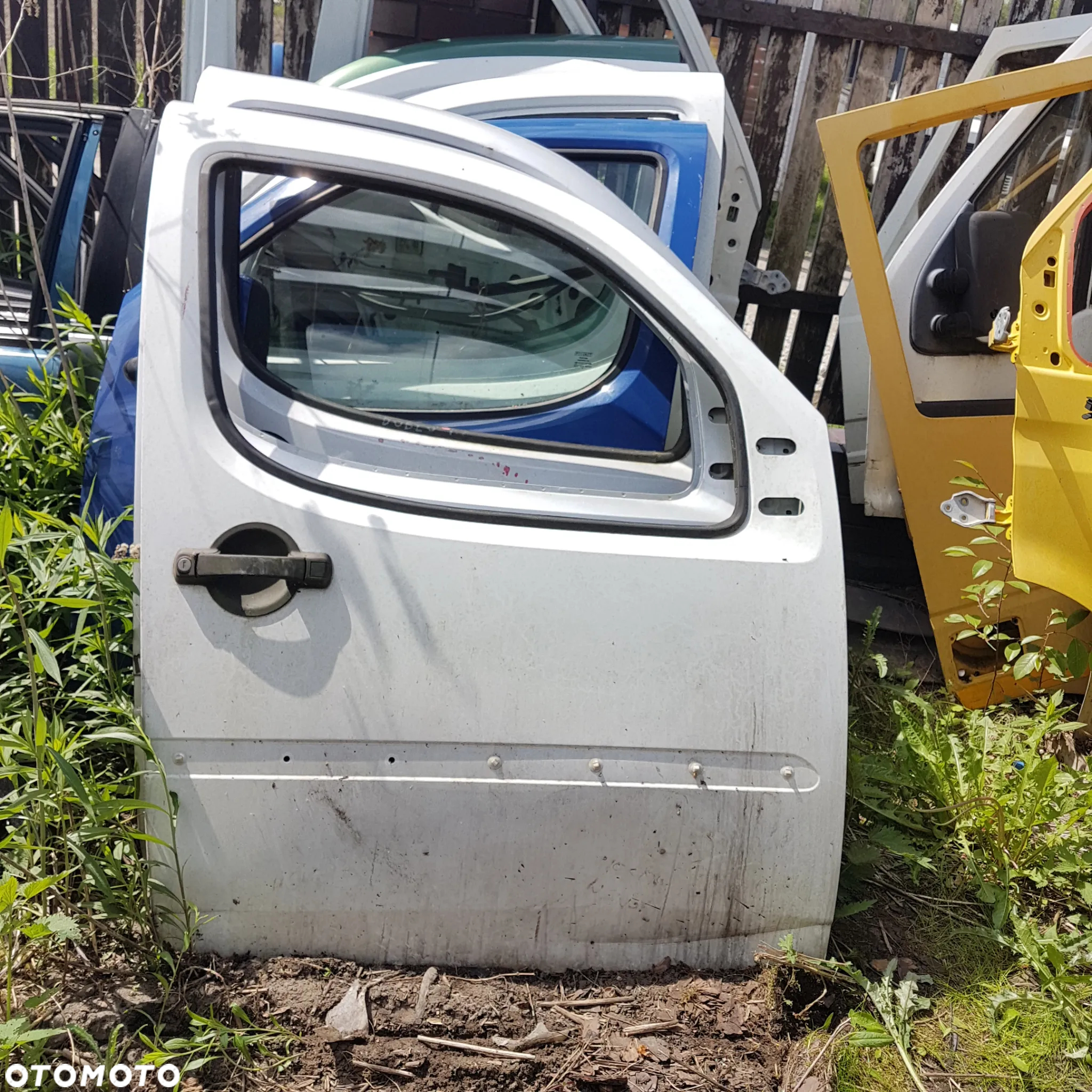 drzwi fiat doblo I doblo lift 01-08 r lewe prawe bez rdzy - 8
