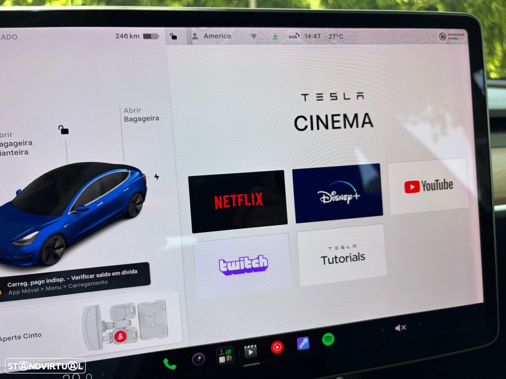 Tesla Model 3 Long Range Tração Integral Premium - 36