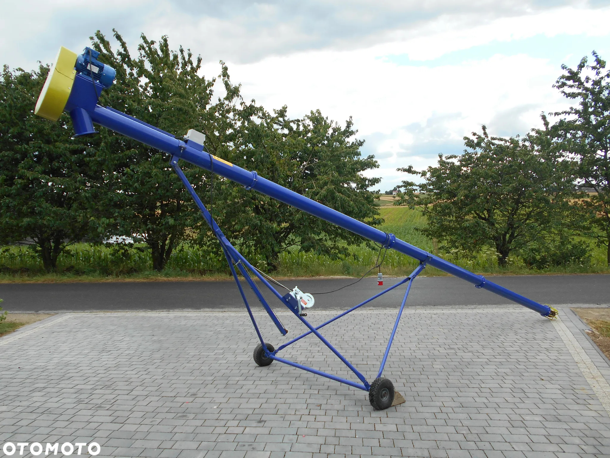 PODAJNIK ŚLIMAKOWY/żmijka do zboża/ trocin/ pelletu ssąca/zasypowa/ DARMOWY TRANSPORT - 3