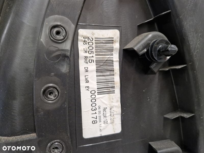 HUMMER 3 III H3 BOCZEK DRZWI PRAWY PRZÓD TAPICERKA PRAWA PRZEDNIA - 7