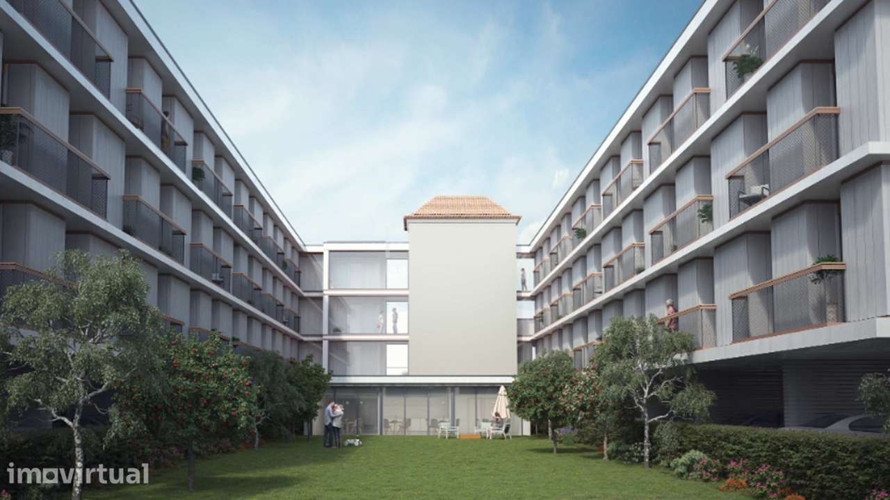 Apartamento T1+1 com Varanda em Condomínio Fechado na Asprela - Grande imagem: 2/10