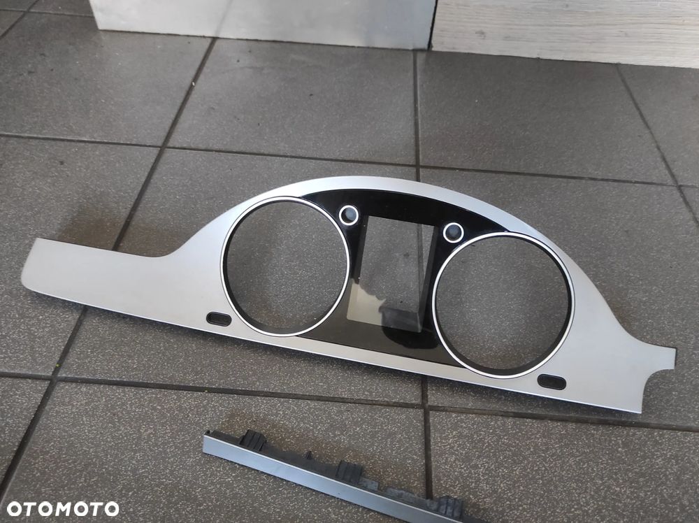 VW PASSAT CC B6 LIFT B7 DEKOR DEKORY OBRAMOWANIE LICZNIKA LISTWY SREBRNE KOMPLET WYSYŁKA !!!!! - 3