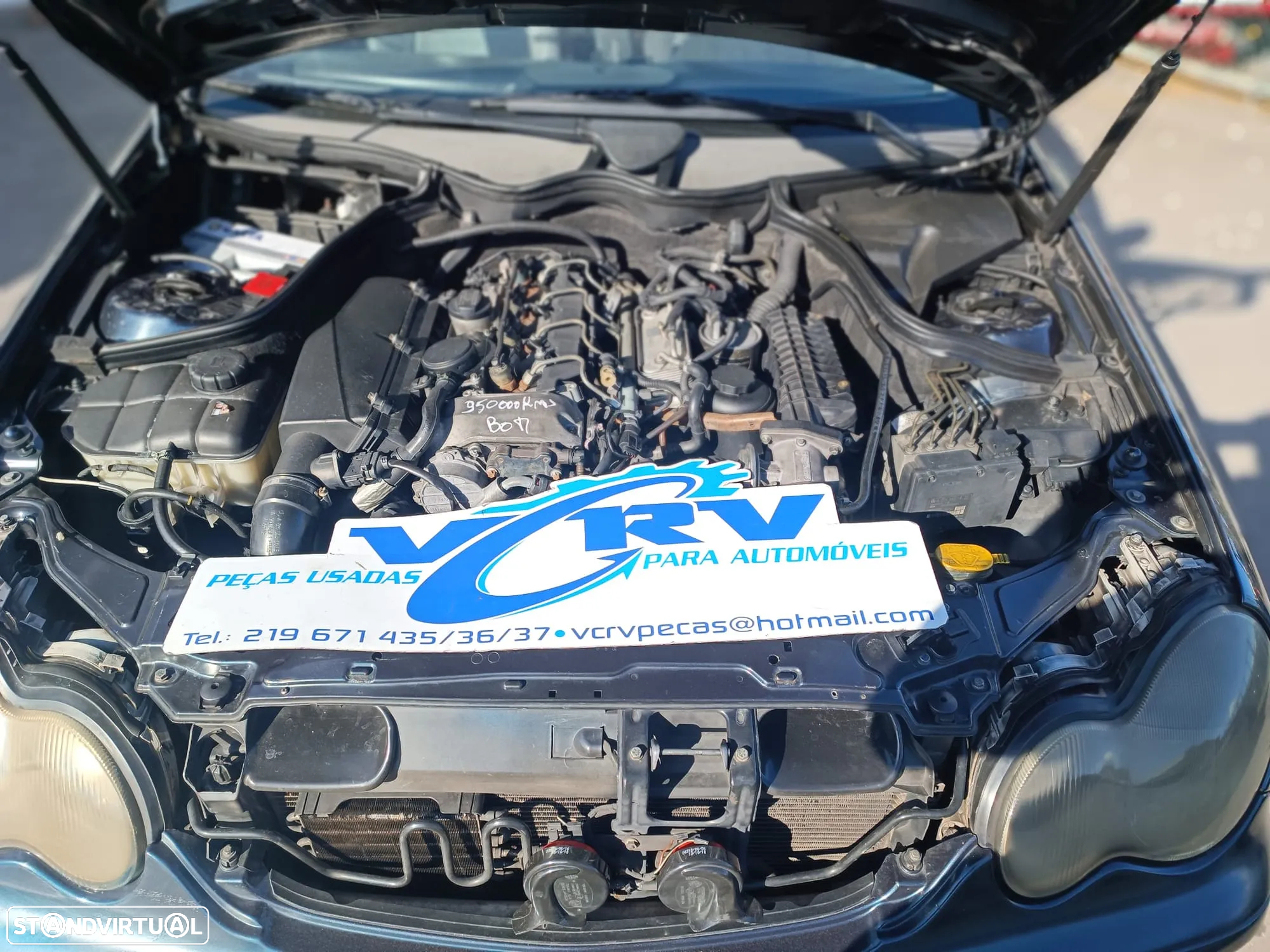 Mercedes C220cdi C203 - Viatura para peças - 6