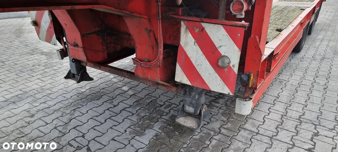 Inny Naczepa niskopodwoziowa typu semi, 2 osiowa, najazdy alu - 22