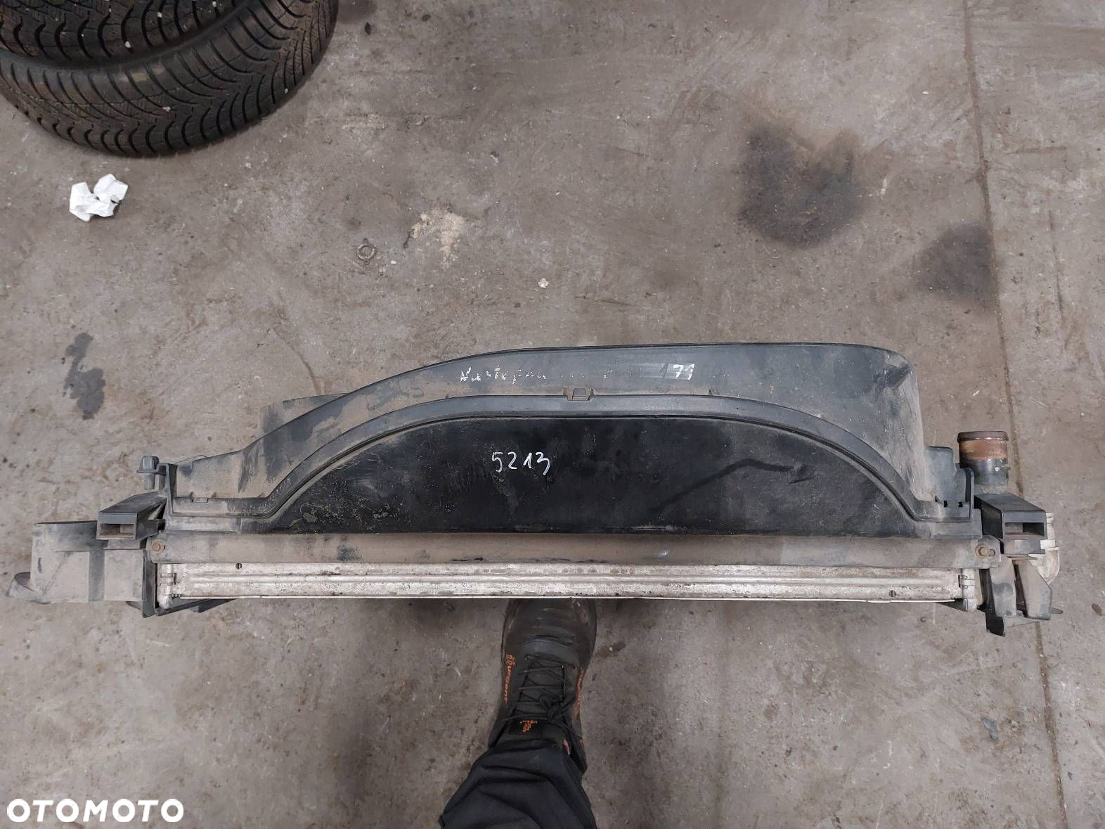 CHŁODNICA WODY + INTERCOOLER + OBUDOWA WENTYLATORA VW LT 46 2.8 TDI - 2