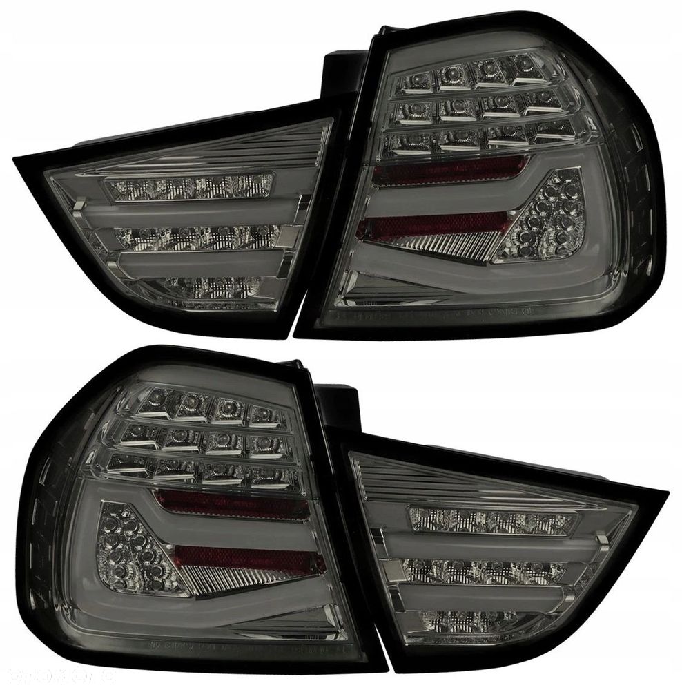 Lampy tyl ne kpl Led Bar Neon DTS Smoke Bmw 3 e90 sedan Lift Lci FL 08-12 - 7