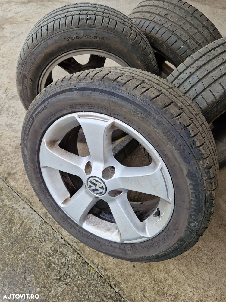 Vând Jante Aliaj cu Cauciucuri de vară noi - 6