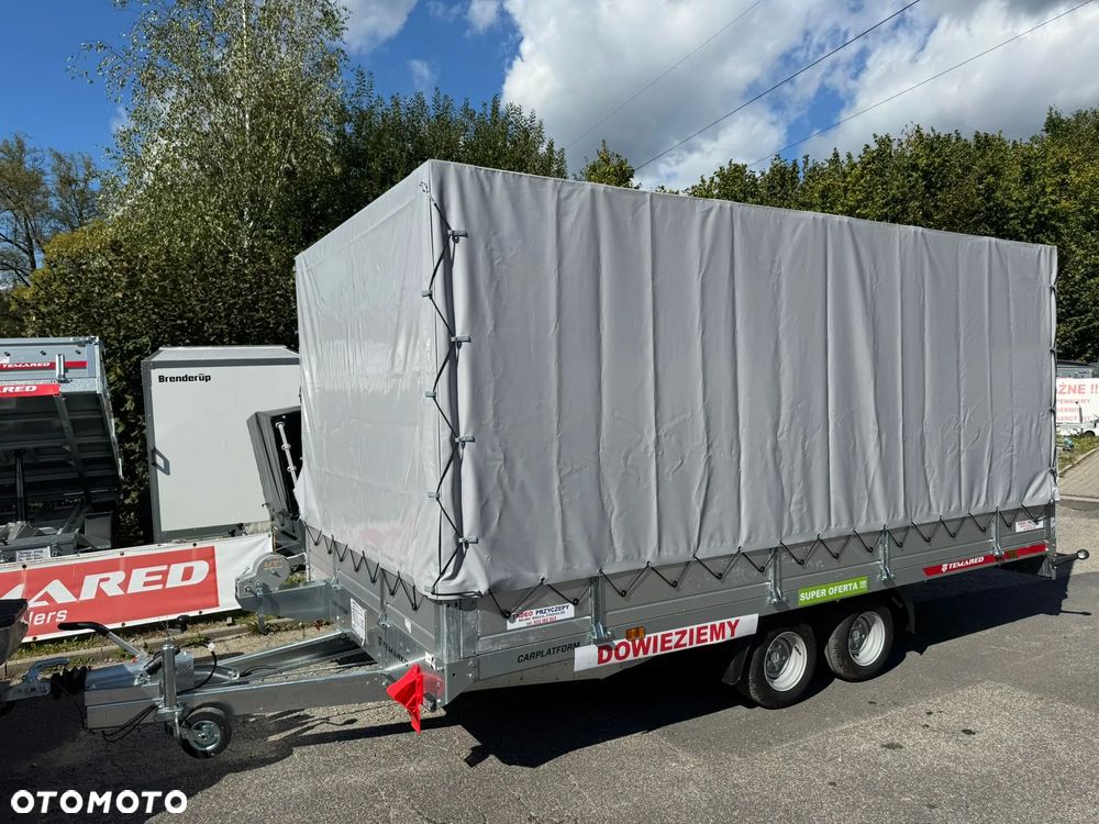 TEMARED CARPLATFORM 4021/2 2,7T stelaż+plandeka 406x211x178 - 3