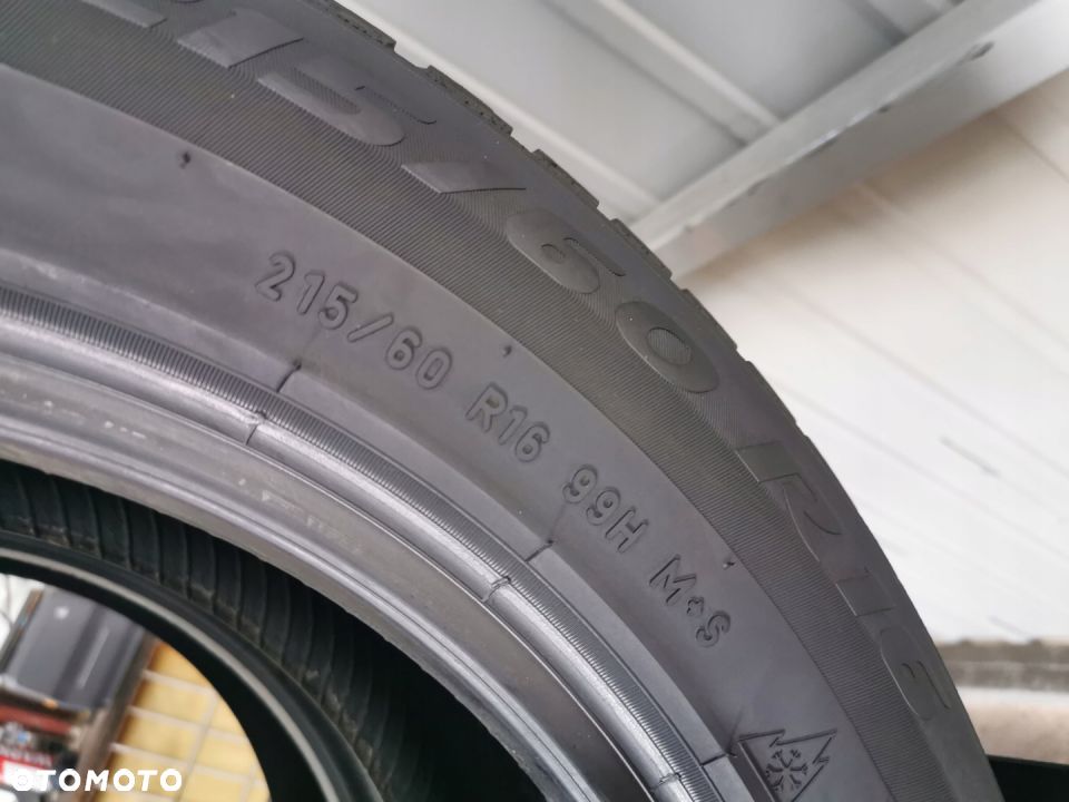 2x 215/60r16 pirelli zimowe 6mm 2621 - 6