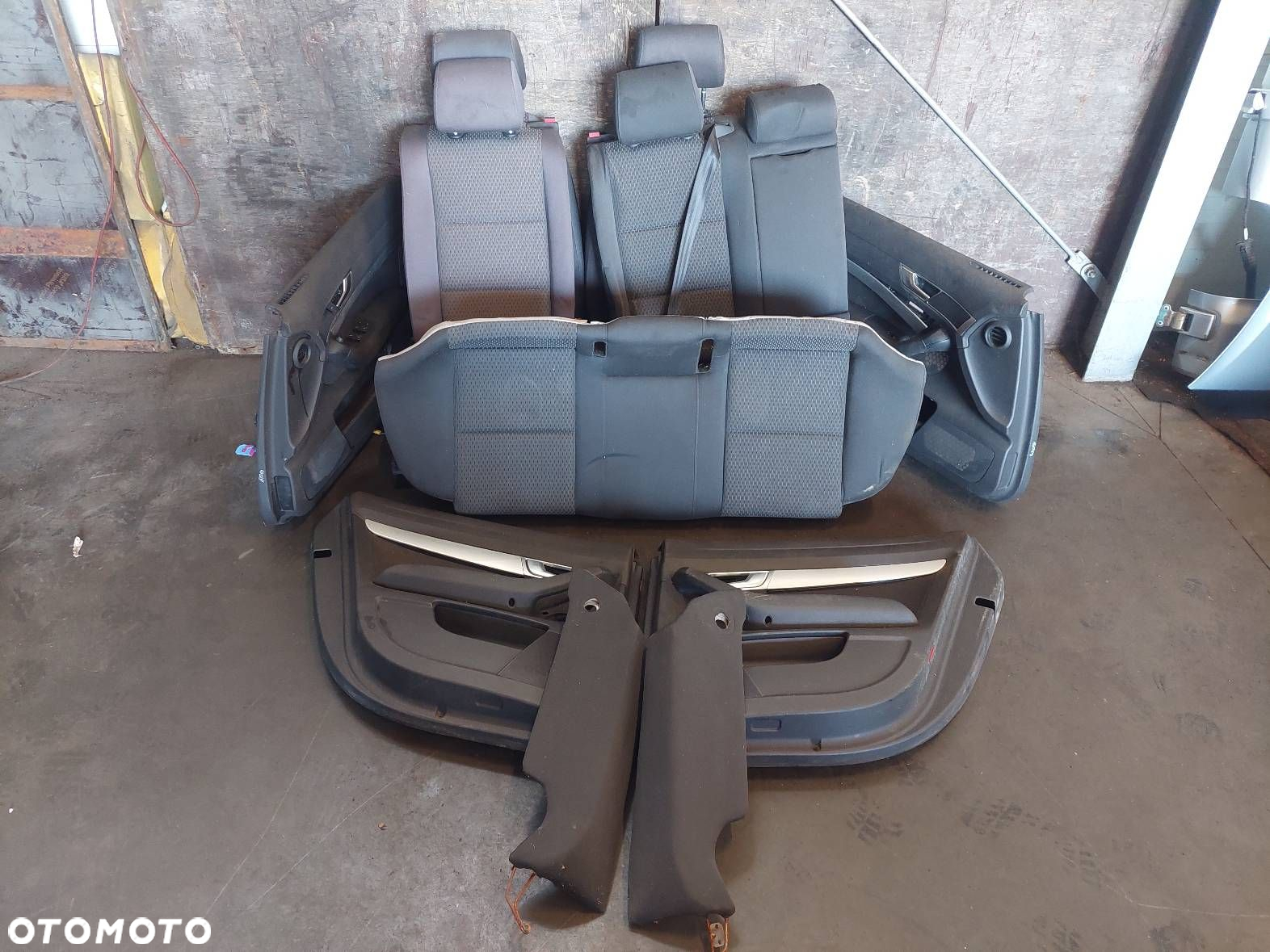 FOTELE LEWY PRAWY KANAPA BOCZKI AUDI A6 C6 KOMBI - 12