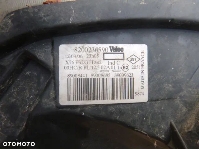 LAMPA LEWY PRZÓD LEWA PRZEDNIA RENAULT KANGOO I LIFT 05-08 - 17