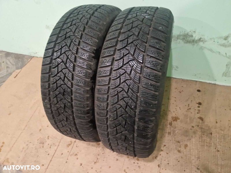 2 Dunlop R16 195/55/ Anvelope de iarnă DOT3417 - 2