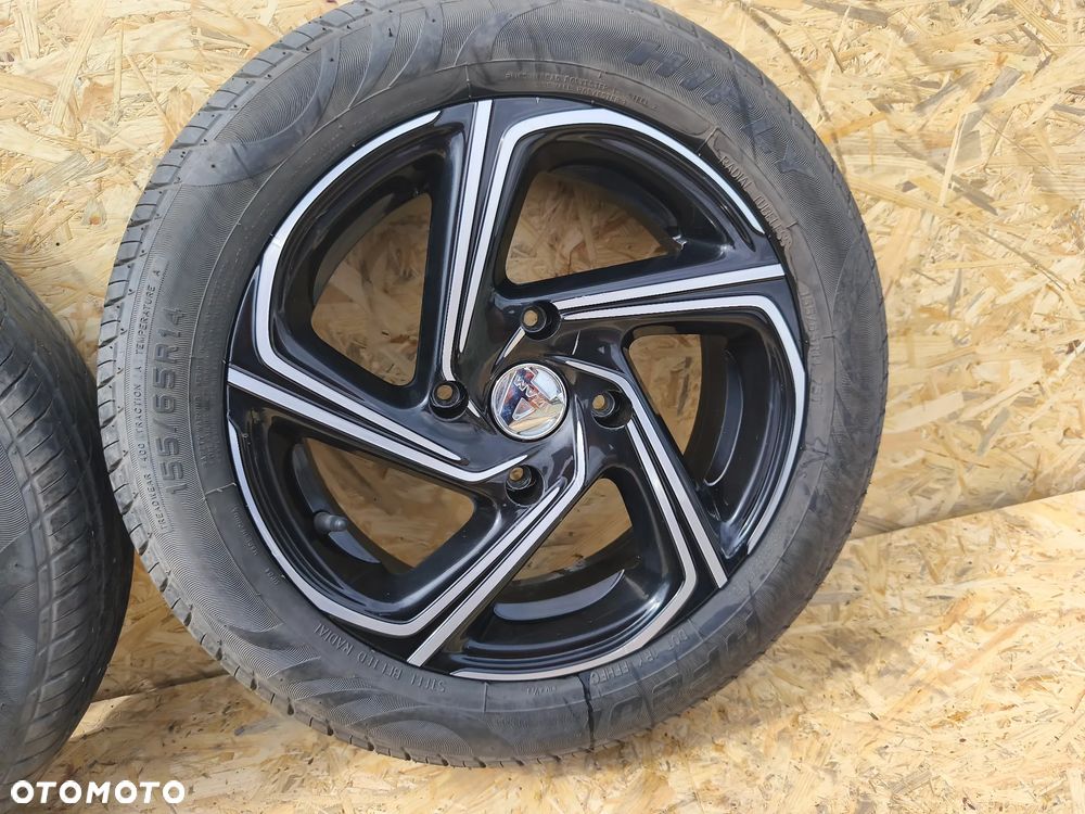 ALUFELGA FELGA KOŁO 14 CALI 4,5JX14 ET 17 4X114,3 AIXAM MICROCAR CITY - 3