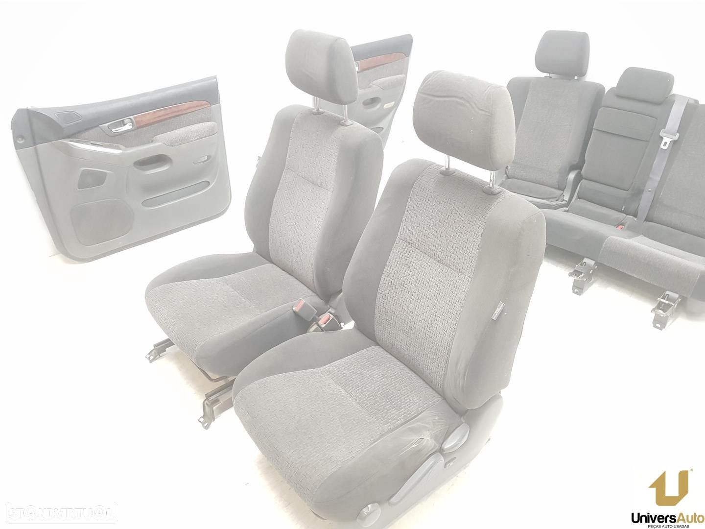 JOGO BANCOS COMPLETO TOYOTA LAND CRUISER PRADO 2004 -JUEGO ASIENTOS EN TELA - 4