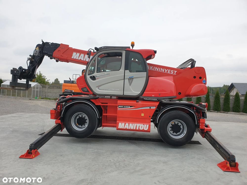 Manitou MRT ROTO 2150+Privilege KOSZ/PILOT/WIDŁY SPROWADZONA SUPER STAN - 2