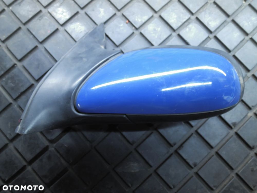 OPEL OMEGA B LUSTERKO ZEWNĘTRZNE LEWE ELEKTRYCZNE 5PIN NIEBIESKIE - 1