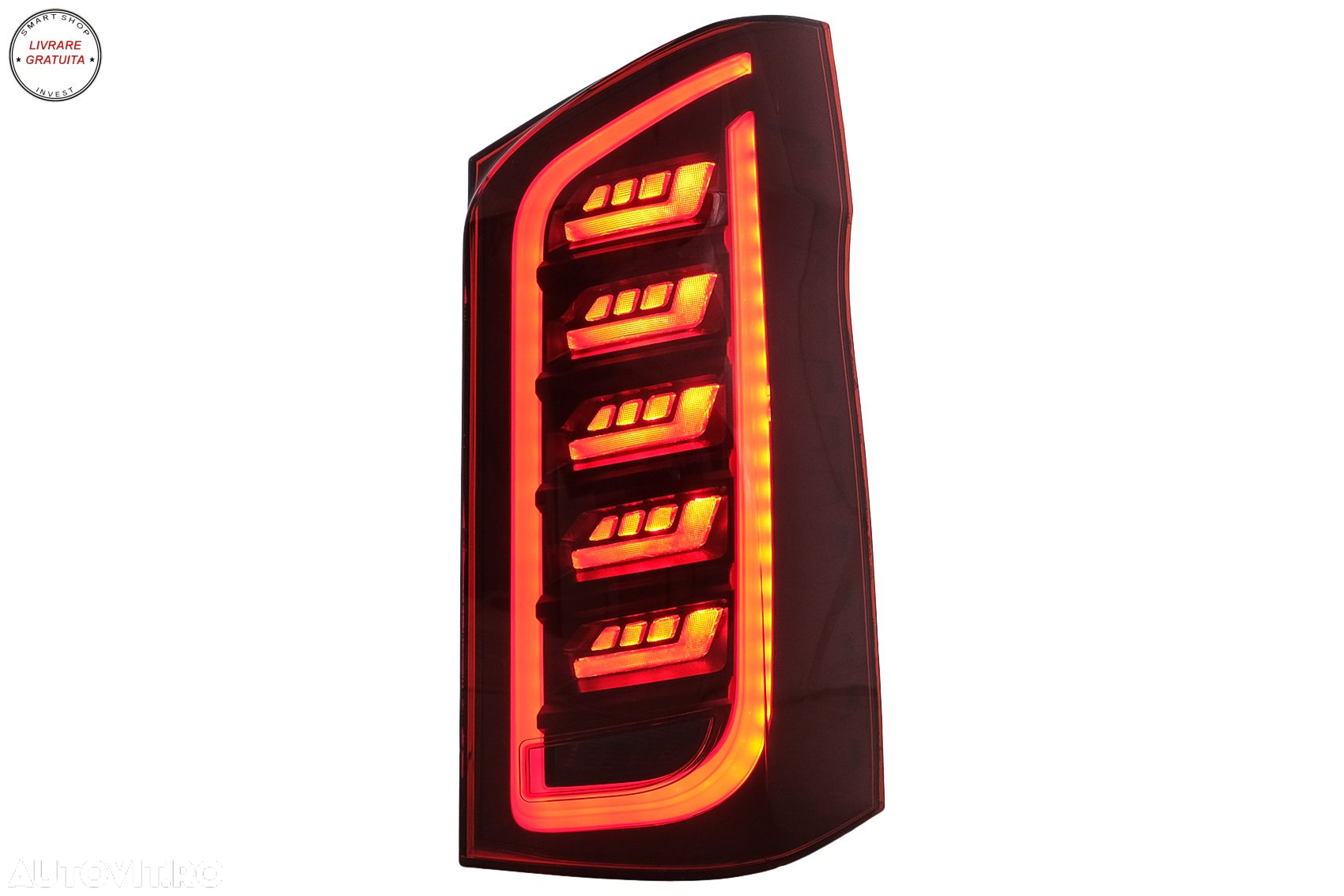 Stopuri Full LED Fumurii Mercedes V-Class W447 (2014-2019) modelele cu o Usa Spate- livrare gratuita - 2
