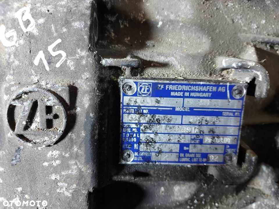 Skrzynia biegów, 6 biegów, 2,5L, Maxity Cabstar - 2