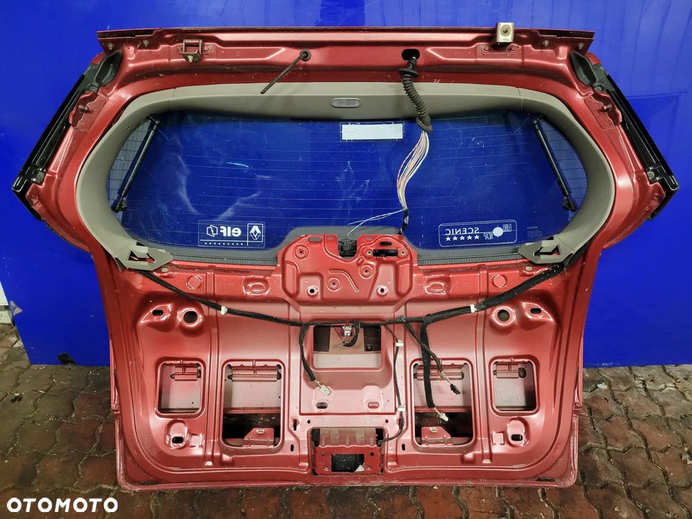 KLAPA BAGAŻNIKA RENAULT SCENIC II WERSJA Z UCHYLANĄ SZYBĄ - 3
