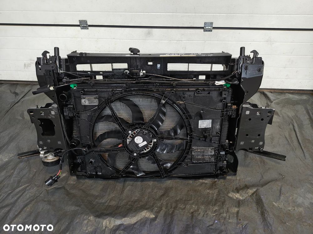 VW CADDY V 2K7 FORD CONNECT MK3 pas przedni chłodnice KOMPLET wentylatory 2.0 TDI 22 ROK  18 tys przbiegu KOMPLET - 3