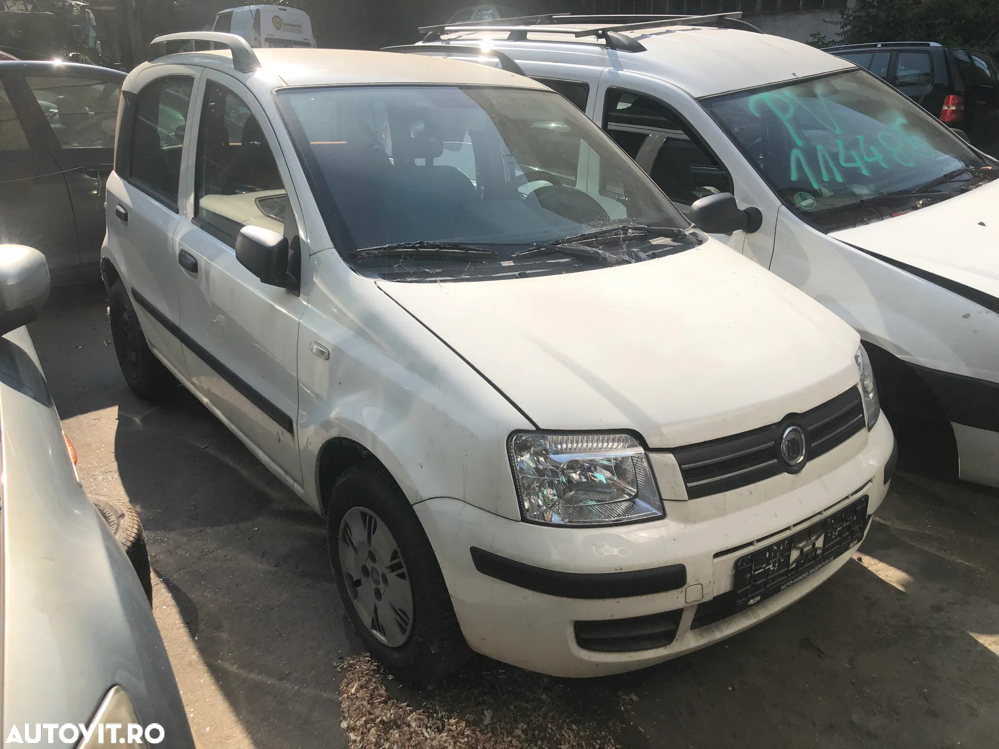 Dezmembrez Fiat Panda alb 1.3 diesel 2006 - 5