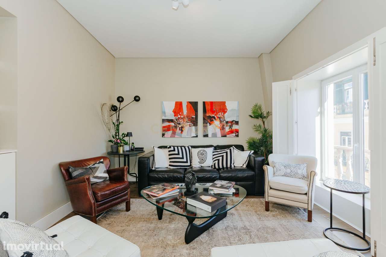 Apartamento T3 no Chiado, Lisboa - com garagem - Grande imagem: 5/30