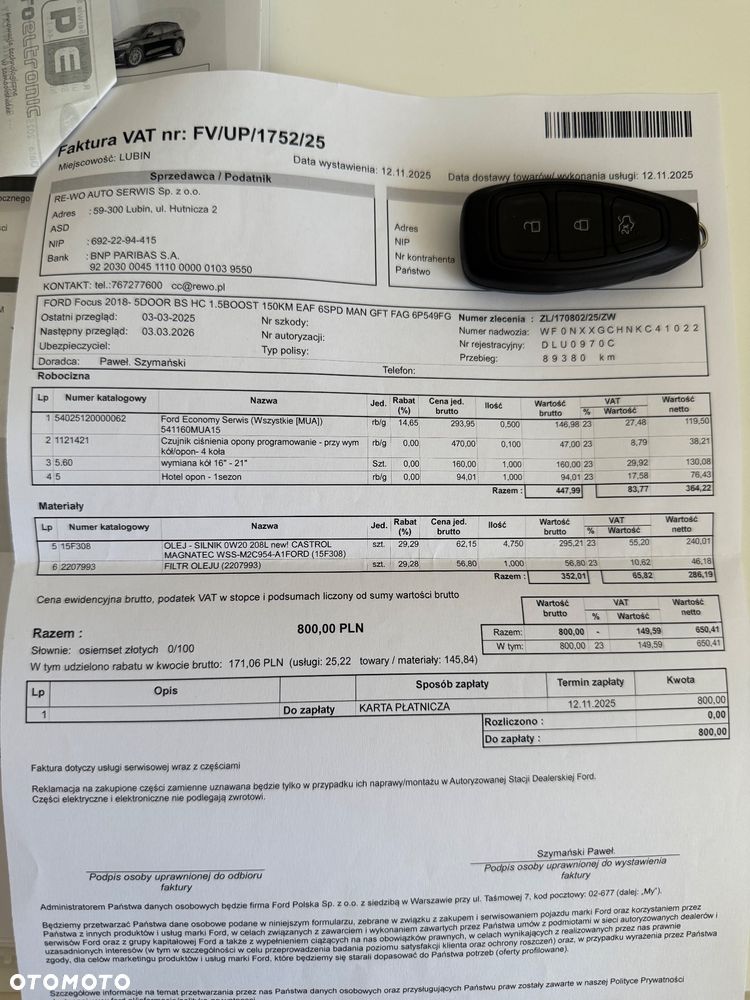 Ford Focus 1.5 EcoBoost Titanium Business - 25