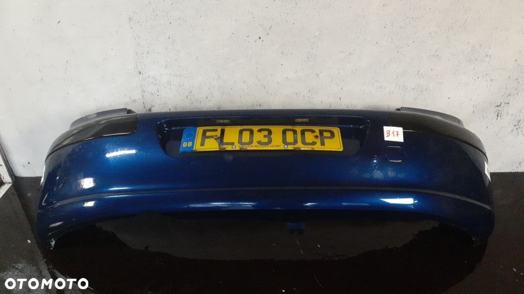 ^ ZDERZAK TYŁ TYLNY PEUGEOT 307 EGED GRANAT - 1