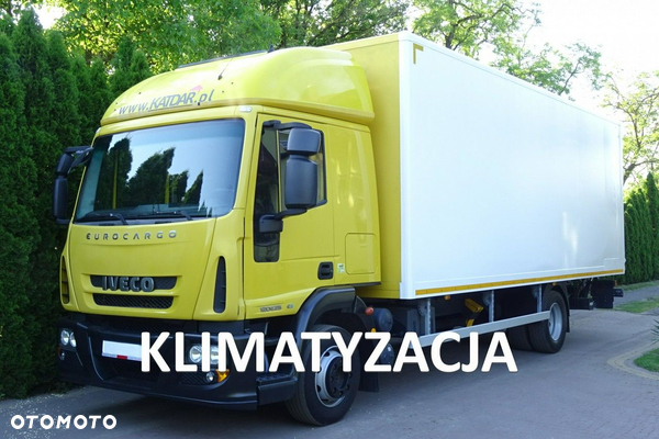 Iveco EuroCargo 120E25 euro 5 sypialna, kontener winda klapa