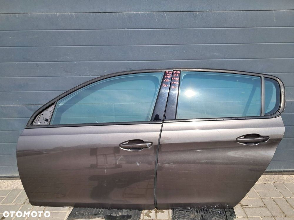 peugeot 308 ii t9 hb hatchback drzwi lewe przód + tył 2013 kksd - 1