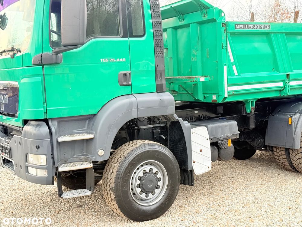 MAN * TGS 26.440 MAN  * Kiper / Wywrotka * 6x6 * Sprowadzona * Bordmatik * Stan Perfekcyjny - 7
