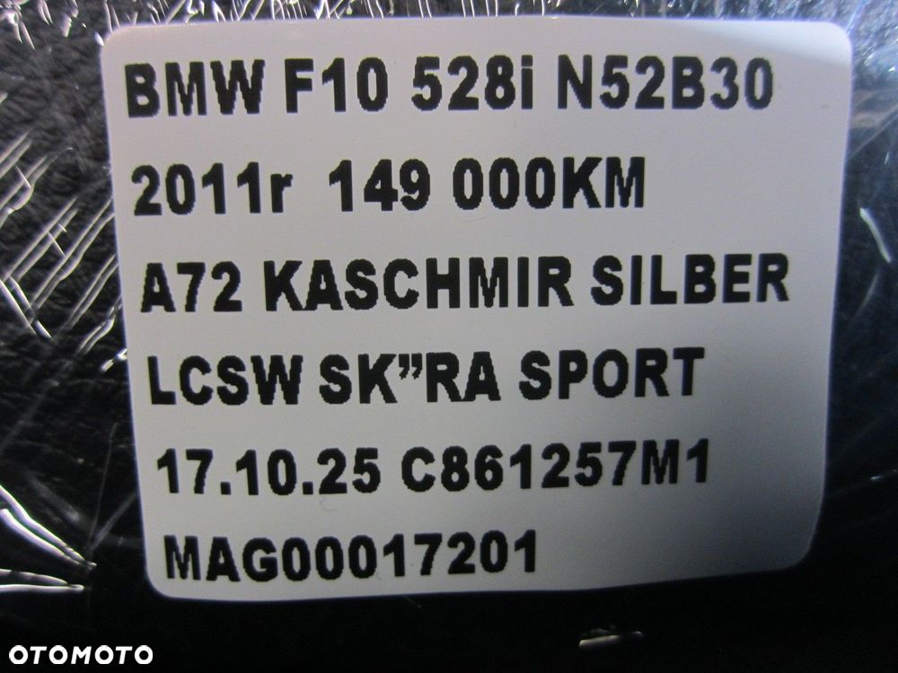 BMW F10 F13 F07 USA PODUSZKA POWIETRZNA KIEROWCY AIRBAG 6783828 32306783828 - 8