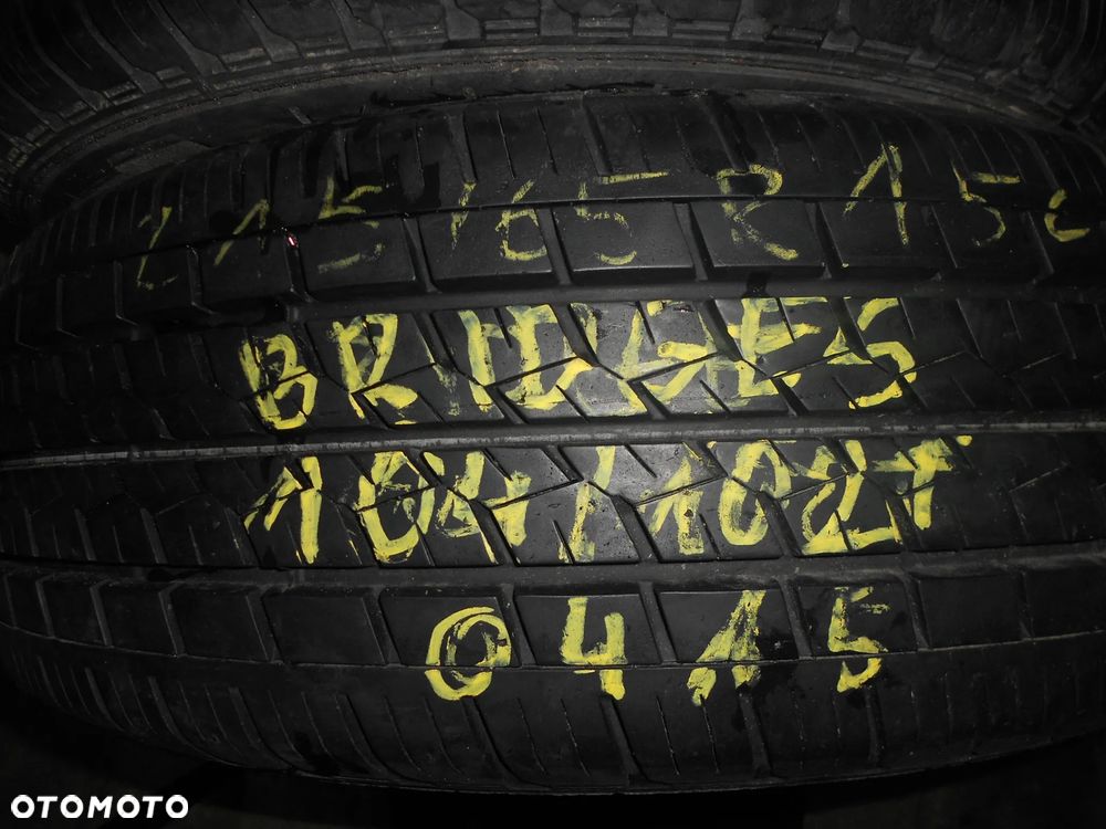 OPONY 215/65r15C BRIDGESTONE DURAVIS R410 DOT 0415 9.4MM - 3