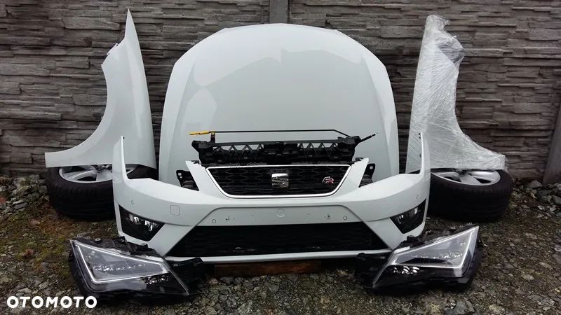 Seat LEON 3 III 5F FR CUPRA 2015r BIAŁY LS9R LUB NIEBIESKI LW5N Przód Maska zderzak błotniki DRZWI - 1
