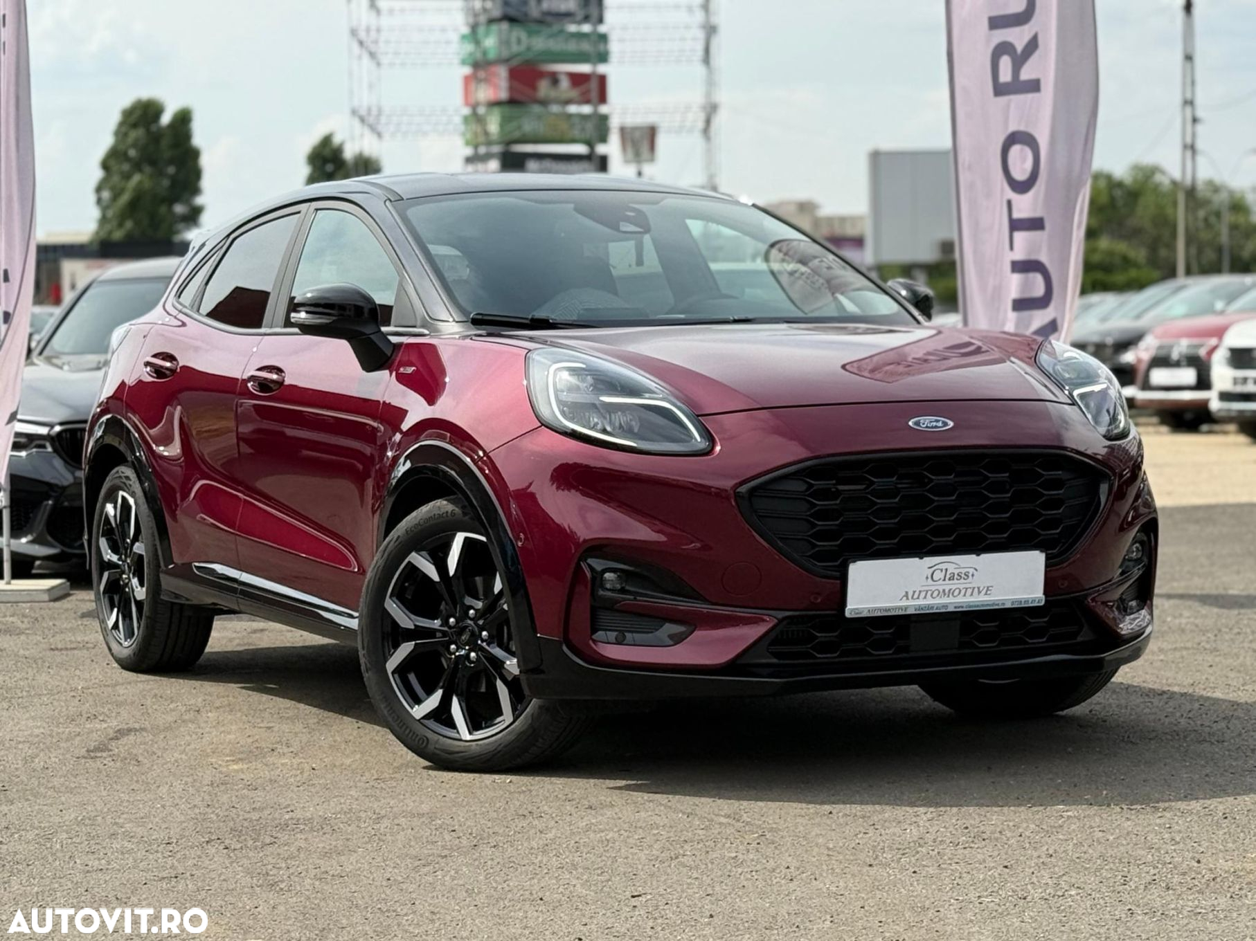 Ford Puma 1.0 EcoBoost MHEV Aut. ST Line X Vivid Ruby Edition - 3