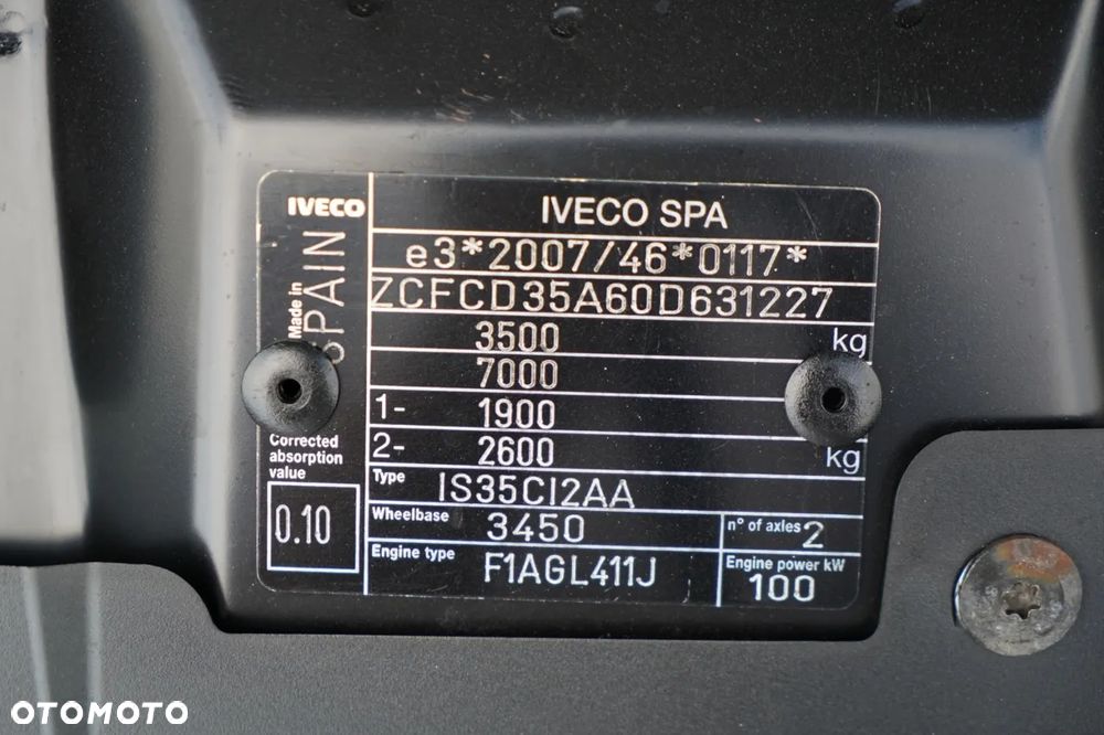 Iveco DAILY 35-140 / CHŁODNIA / CARRIER  / HI-MATIC / WINDA DHOLLANDIA - 37