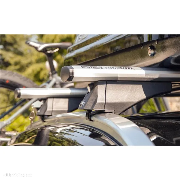 Bare transversale Menabo Leopard Silver pentru Skoda Octavia IV (NX) Wagon 2020+, Noi_Pret Importator, emitem Factura & Garantie - 2