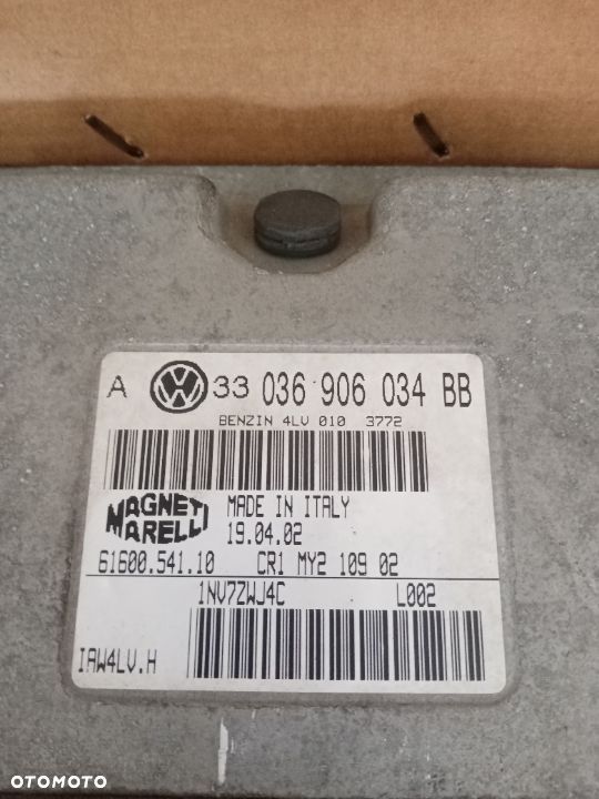 Sterownik komputer silnika VW Golf IV 4 1.6 16V 036906034BB - 2