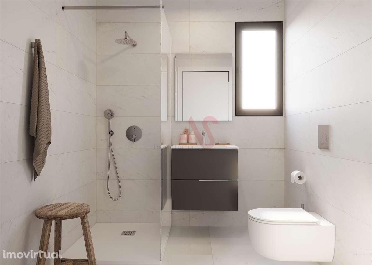 Apartamento T3 Novo no Empreendimento Leonardo Coimbra Residence - Lix - Grande imagem: 4/5
