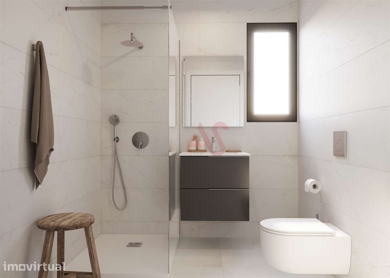 Apartamento T3 Novo no Empreendimento Leonardo Coimbra Residence - Lix - Grande imagem: 4/5