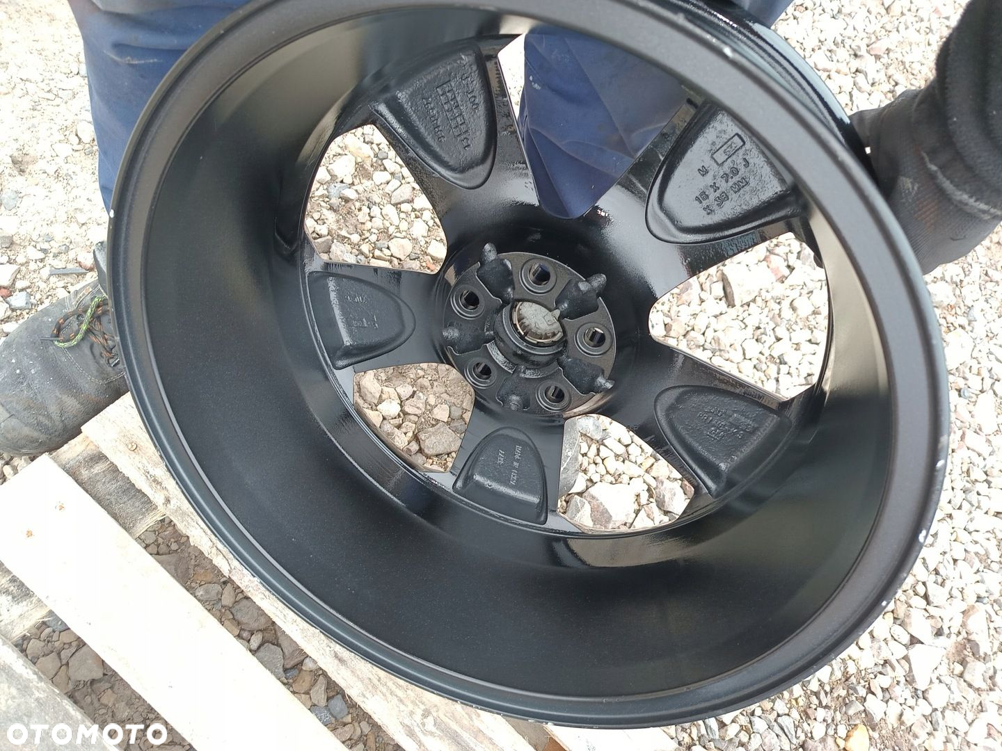 OPEL MOKKA Trax Biuic Felgi 18" 7J 5x105 ET 38 95181597 CZARNE JAK NOWE - 6