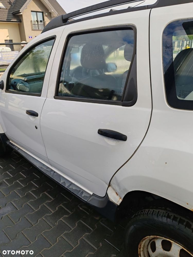 Drzwi lewe tył tylne białe DACIA DUSTER I 10-17 OD34 - 3