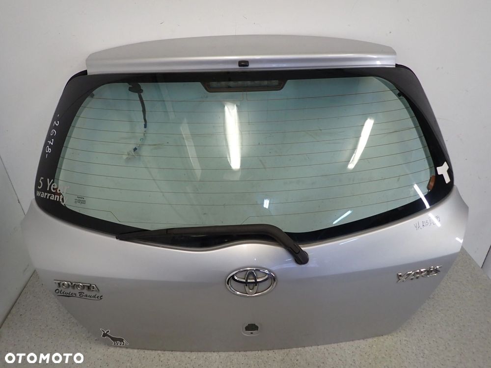 TOYOTA YARIS II 06- KLAPA TYLNA BAGAŻNIKA 1E7 - 4