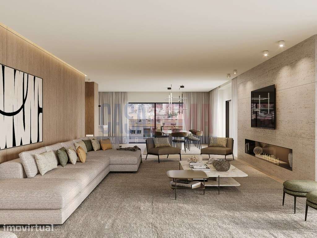 Penthouse T4 de Luxo em Fraião - Braga - Grande imagem: 2/39