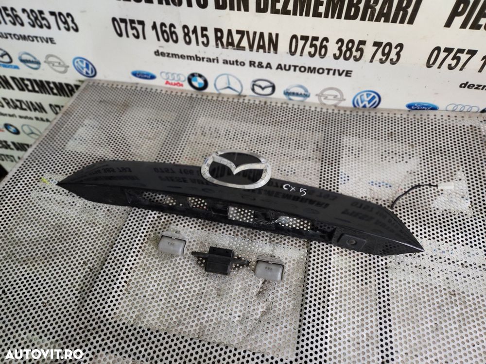 Ornament Lampa Numar Buton Deschidere Haion Hayon Mazda CX5 CX-5 An 2013-2014-2015-2016-2017 Dezmem - 2
