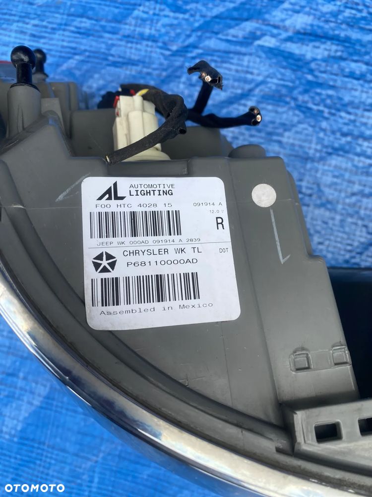 JEEP GRAND CHEROKEE WK2 LIFT LAMPA TYŁ TYLNA LEWA PRAWA P68110000AD  P68110001AD - 7