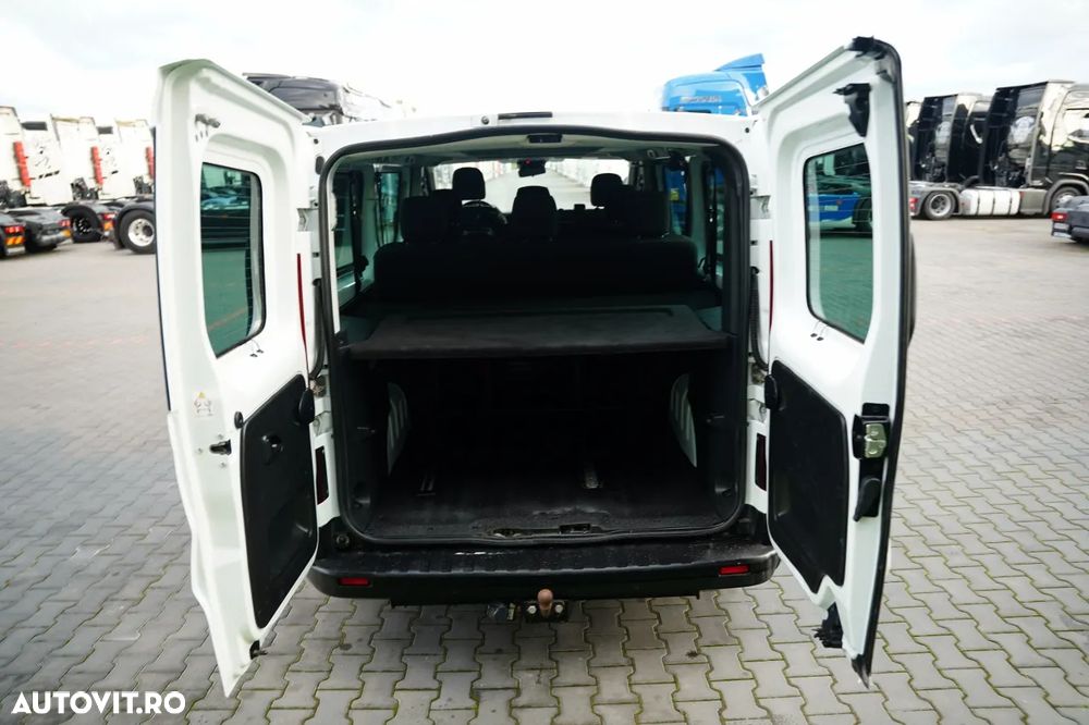 Renault TRAFIC III / AUTOBUZ / 9 LOCURI / 2022 / PRIMUL PROPRIETAR / REVIZAT - 18