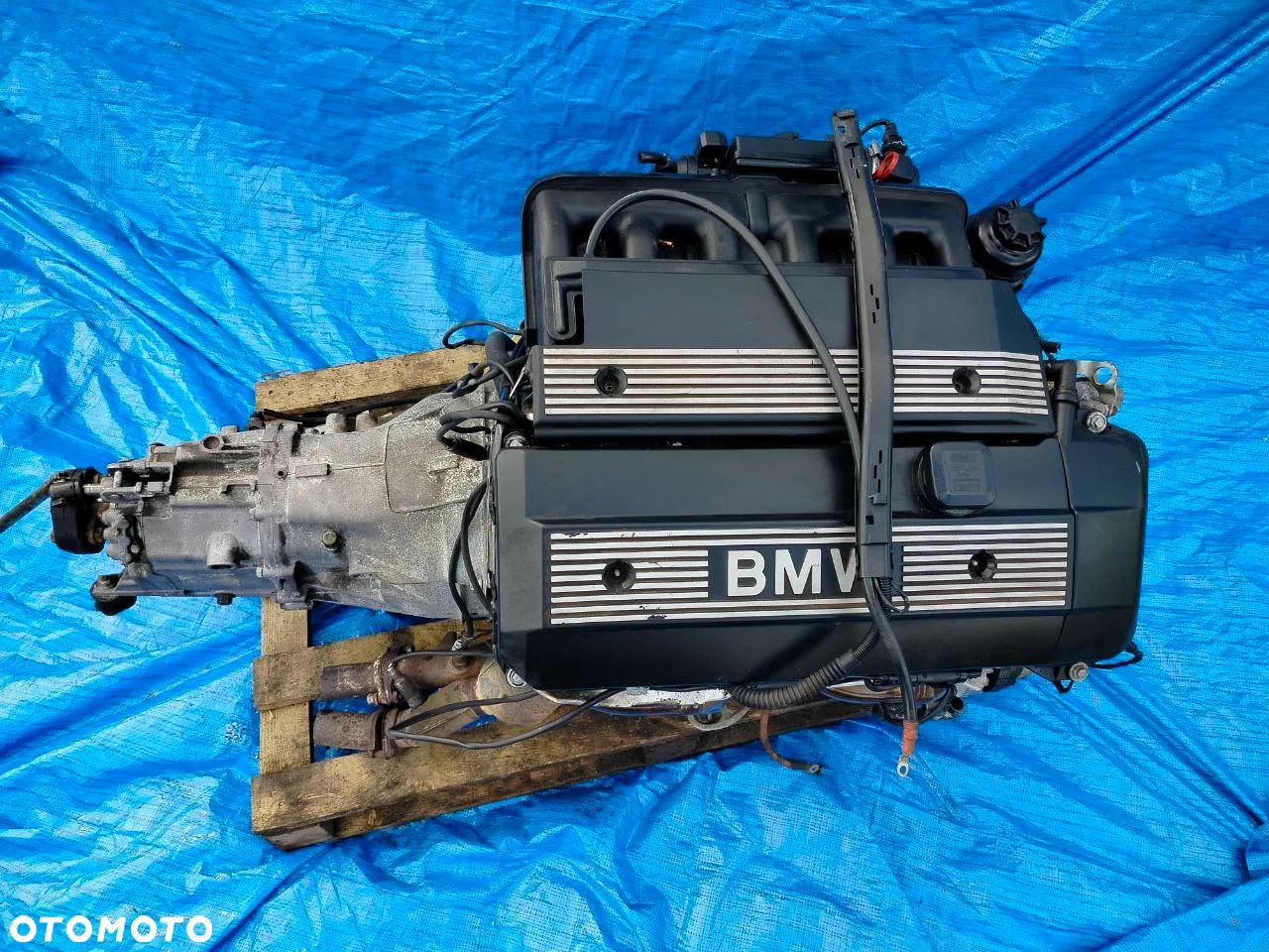 SWAP KOMPLETNY SILNIK SKRZYNIA WIĄZKA KOMPLET BMW E46 320i 2.2 i 170KM M54B22 - 1