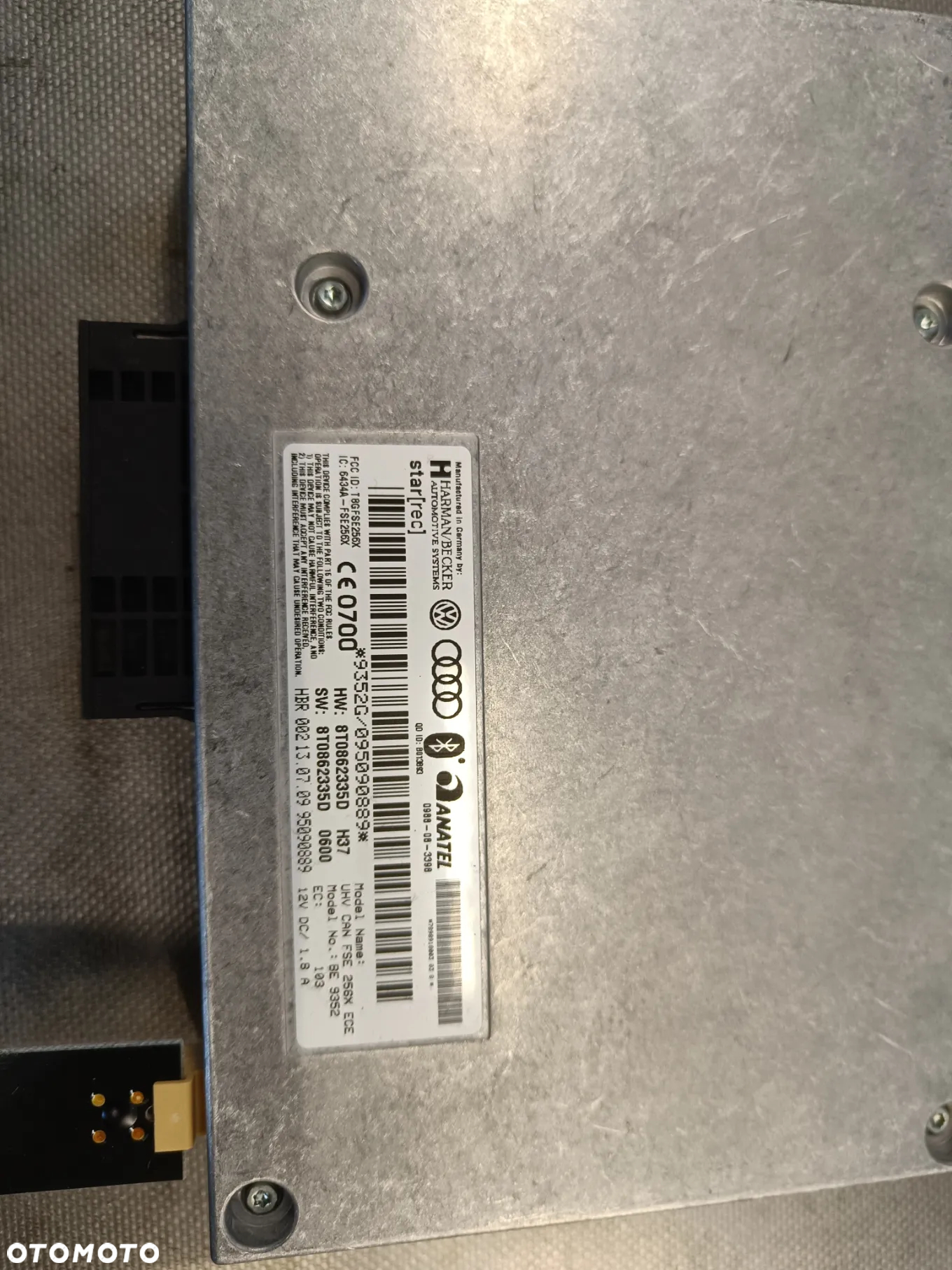 Moduł Bluetooth Audi A4 B8 A5 Q5 Sterownik interface 8T0862335D - 2