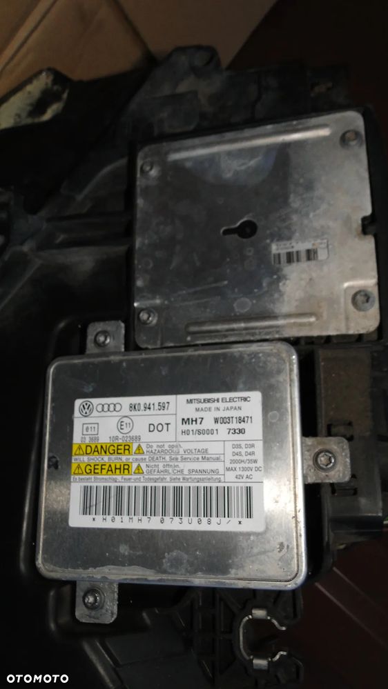 AUDI A5 8T LAMPA LEWA PRZÓD PRZEDNIA XENON EUROPA - 10